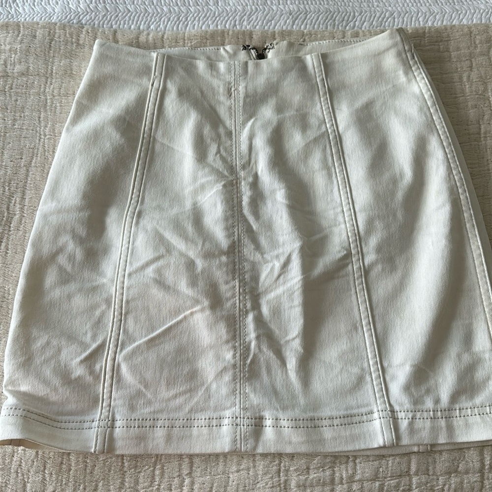 Free People Denim Skirt